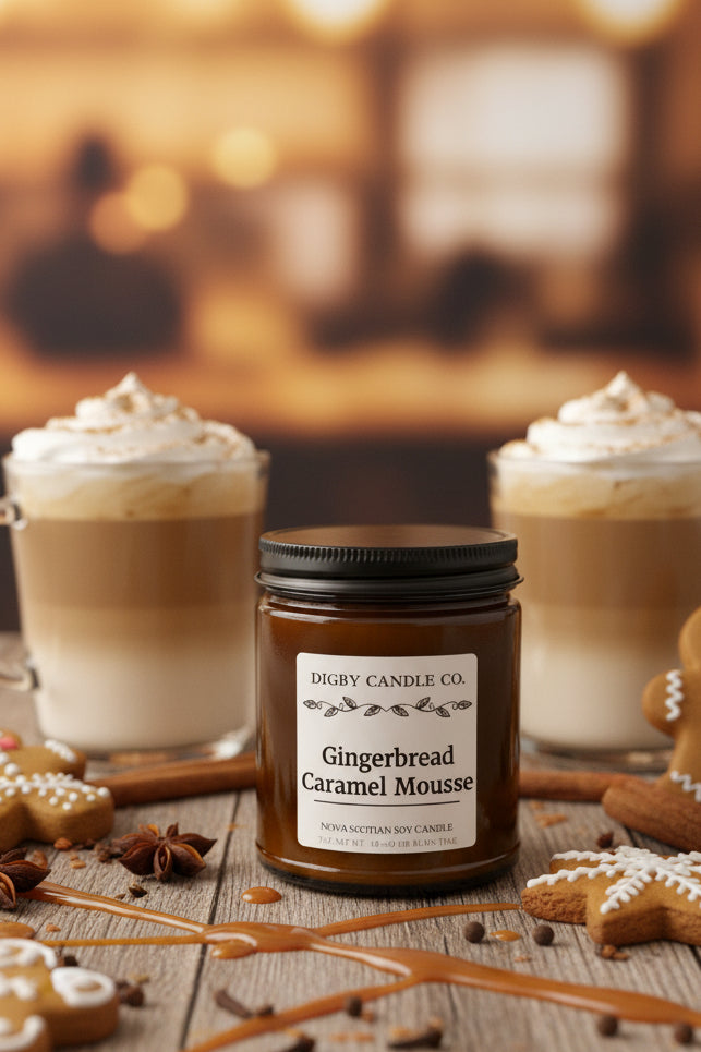 Gingerbread Caramel Mousse