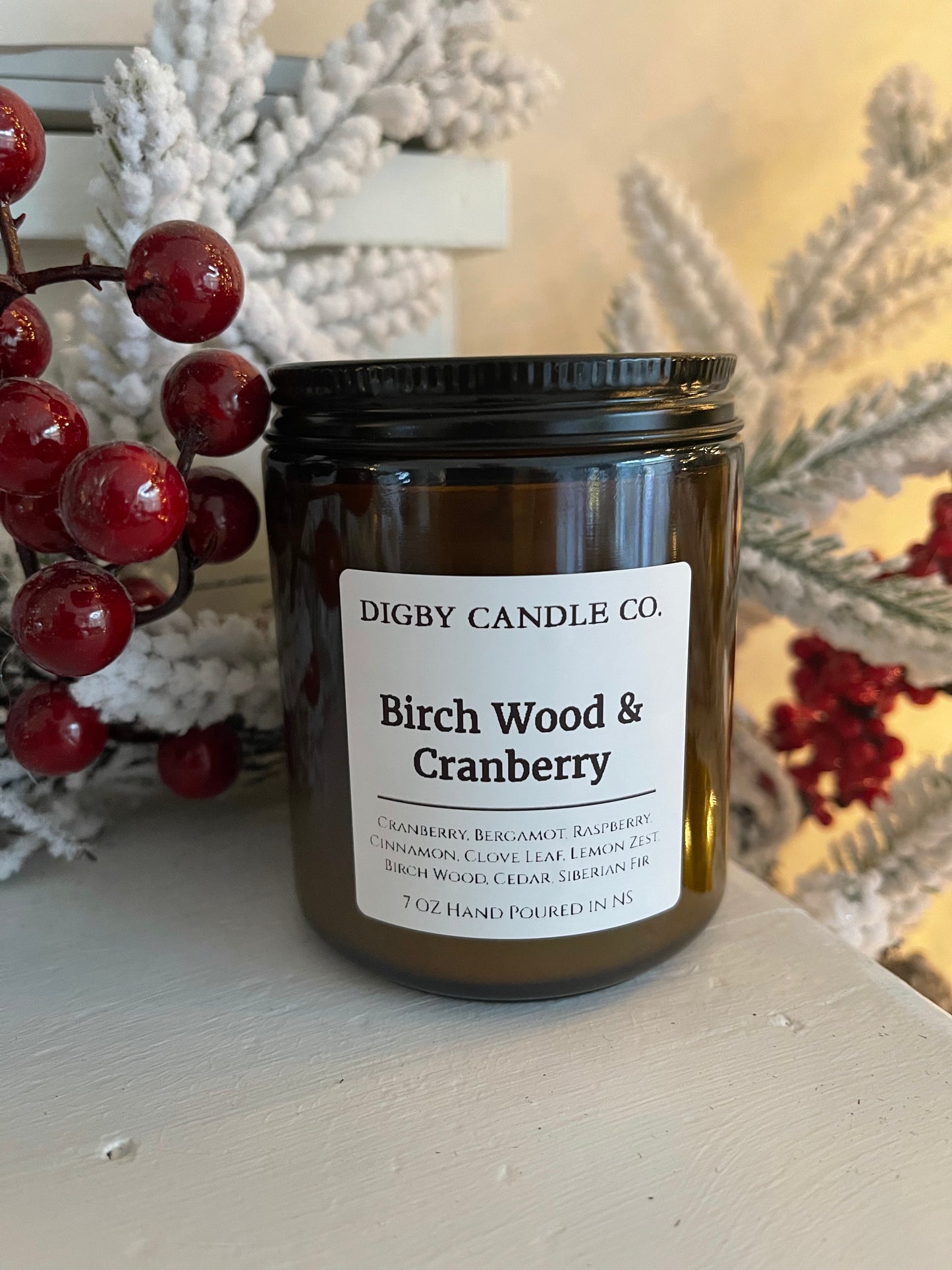 Birch Wood & Cranberry