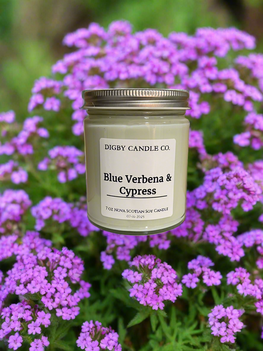 Blue Verbena & Cypress