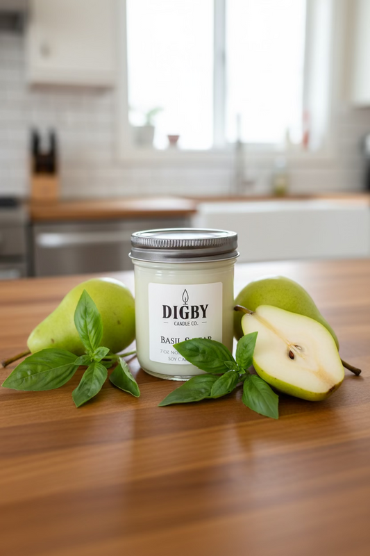 Basil & Pear